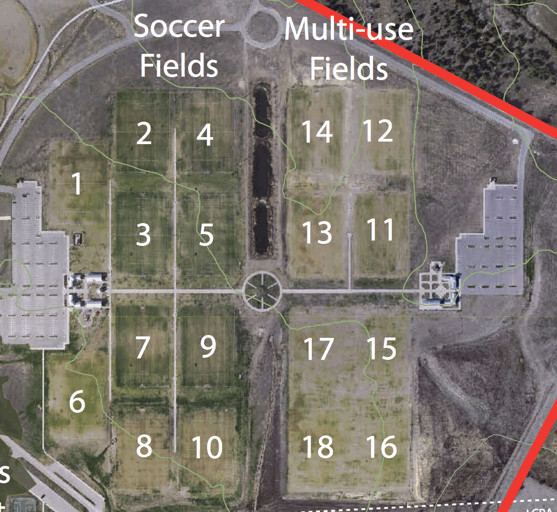 Texas Soccer Fields - Northeast Metropolitan Park (Northeast Metro
